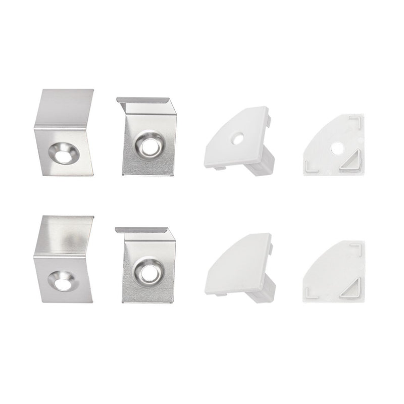 Nobile - Zubehör/Ersatzteile für Lichtschlauch/-band Ersatzkit f. Alu Eckprofil 5011147810 weiß − 1 Stück