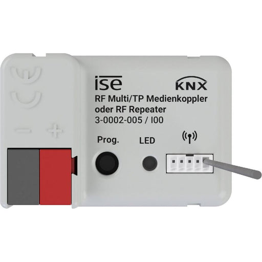 ise Software+Elekt - Bussystem-Systemschnittstelle/Medien-Gateway KNX RF Medienkoppler 3-0002-005 Multi/TPo.RFRepeater
