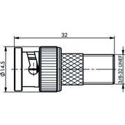 Telegärtner - Koax-Kupplung Adapter BNC-F (M-F) 100023641 − 5 Stück