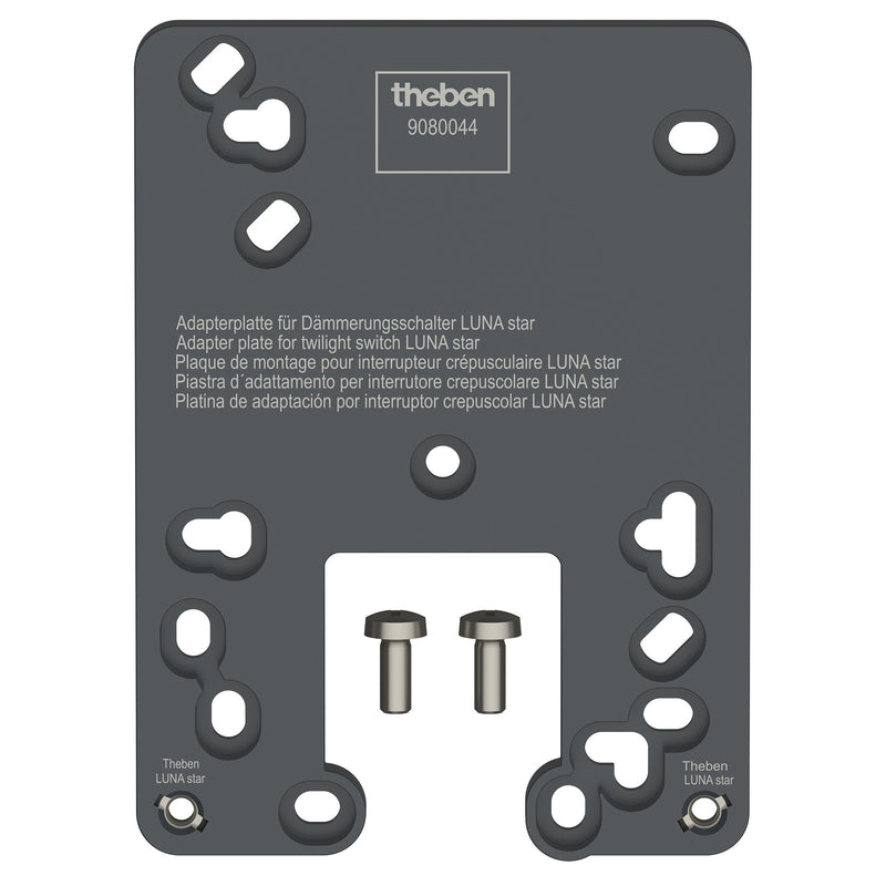 Theben - Abdeckung/Bedienelement für Installationsschalterprogramme Adapterplatt 9080044