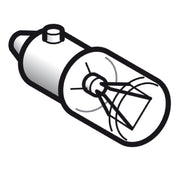 Schneider Electric - Anzeige- und Signallampe Glühlampe DL1CE012 BA9S, 12V − 10 Stück