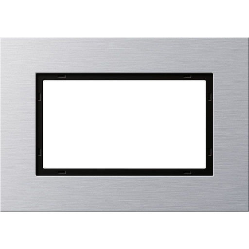 Gira - Abdeckrahmen Abdeckrahmen 1 1 2fach 100117 alu − 1 Stück by Gira
