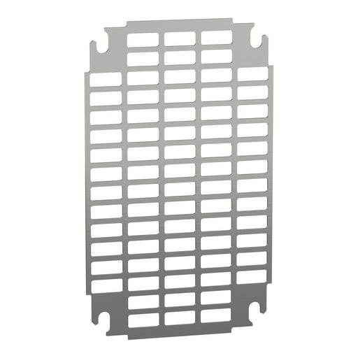 Schneider Electric - Montageplatte für Verteilergehäuse Telequick-Platte NSYMR32 300x200