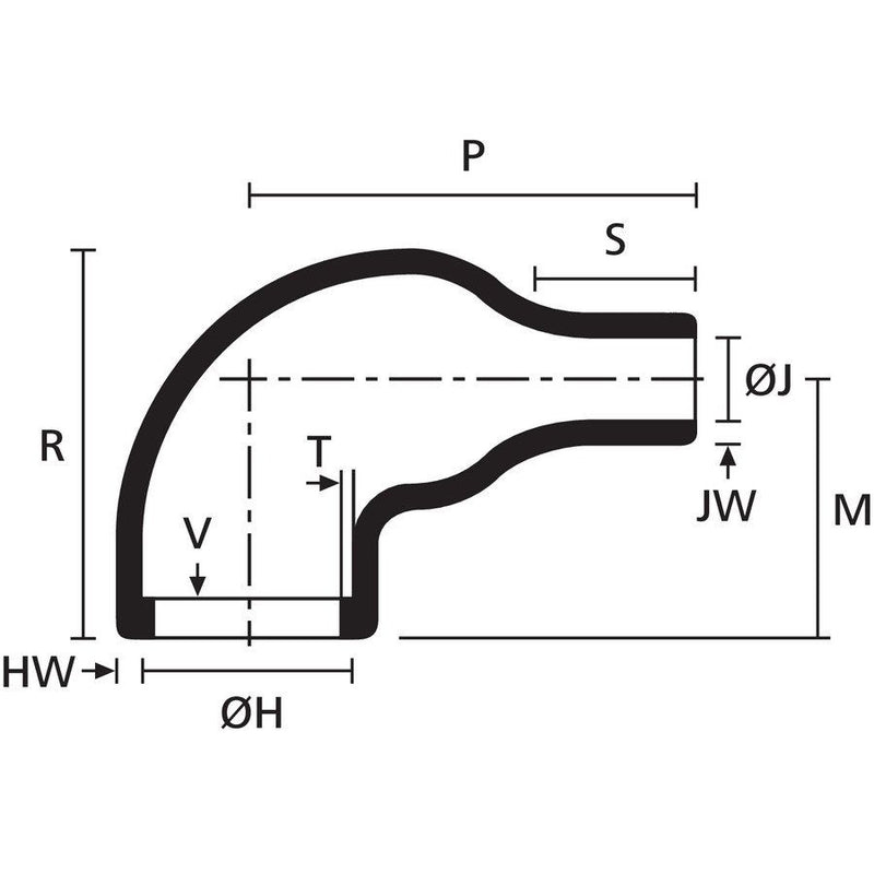 HellermannTyton - Aufteilkappe Warmschrumpfformteil 1108-4-G PO-X BK Stecker rechtwinklig − 10 Stück