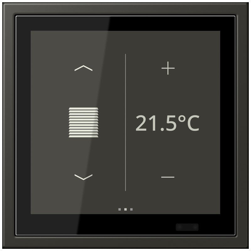 Jung - Bussystem-Mehrfach Bediengerät KNX Raumcontroller LCZ 459 BFD1S 259 ombre naturelle 59