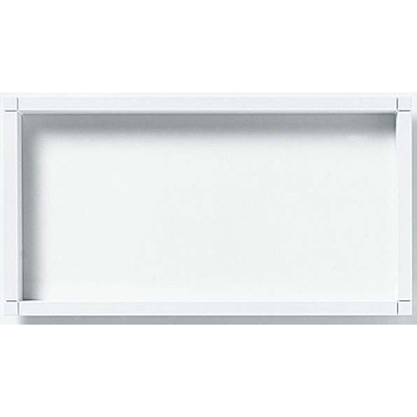 Siedle&amp;Söhne - Montageelement für Türstation Putzblende PB 611-4/2-0 W weiss  − 1 Stück
