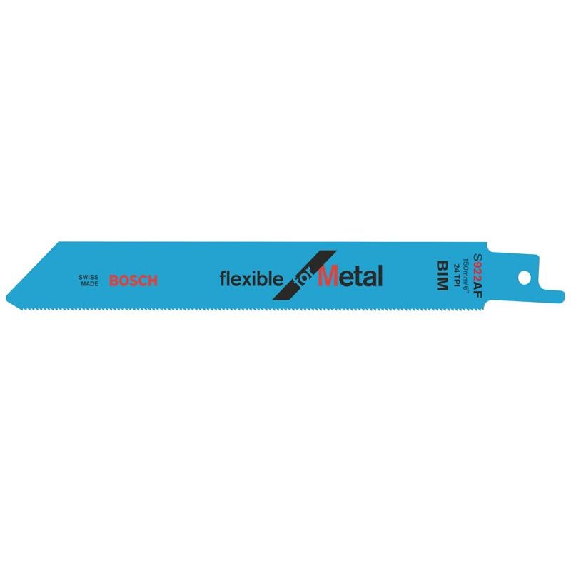 Bosch - Säbelsägeblatt Flexible for 2608656013 Metal, 5er-Pack − 5 Packung