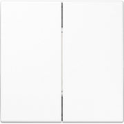 Jung - Sender/Fernbedienung für Installationsschalterprogramme Funk-Wandsender aws ENO LS 995 WW 4-kanalig
