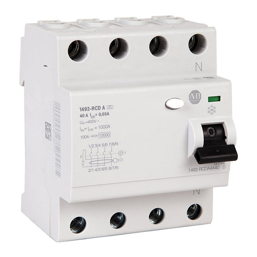 Rockwell - Fehlerstrom-Schutzschalter FI 4P 25A 1492-RCDA4A25 1492-RCDA4A25