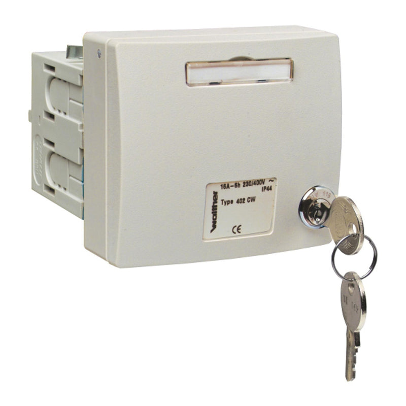 Walther Werke - CEE-Steckdose (IEC 60309) MONDO Kanaleinbaudose 16A 403 5P 400V 6h IP44