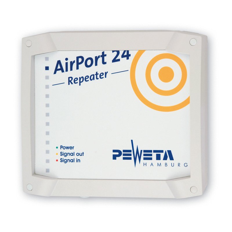 Peweta - Uhr AirPort24-Repeater 10.941.100 AirPort24,Funktelegr