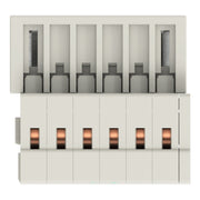 WAGO - Kabelsteckverbinder für Leiterplattensteckverbinder 1-Leiter-Stiftleiste 734-306 1,5mm²,lichtgrau − 100 Stück