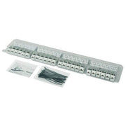 Telegärtner - Modularer Steckverbinder UMJ-Modul K Cat.6 T568 B 100023235 alpinweiss − 24 Stück
