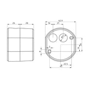 BEG Brück Electronic - Bussystem-Helligkeitssensor Multisensor DLS-DALI-AP