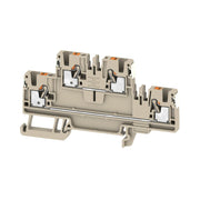 Weidmüller - Durchgangs-Reihenklemme Klemme A2T 2.5 DL PUSH IN, 2.5 mm² − 50 Stück