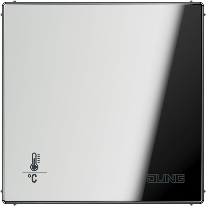Jung - Bussystem-Raumtemperaturregler KNX Objektregler gl.chr GCR 2178 ORTS mit int.Busankoppler