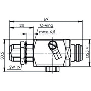 Telegärtner - Überspannungsableiter für Informations-/MSR-Technik N-Überspannungsableiter 100024248 Bu-Bu mit Gasentlad