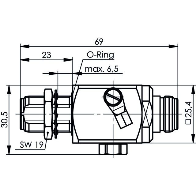 Telegärtner - Überspannungsableiter für Informations-/MSR-Technik N-Überspannungsableiter 100024248 Bu-Bu mit Gasentlad