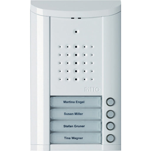 Ritto - Türstation für Türkommunikation Türstation ws 1840470 Entravox, 4Tasten − 1 Stück by Ritto
