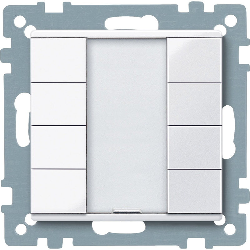 Schneider Electric - Bussystem-Tastsensor Taster 4fach plus MTN617425 aktivweiß