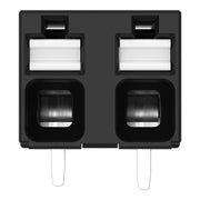 WAGO - Leiterplattenklemme THR-Leiterplattenklemme 2086-3222/997-604 Drücker,1,5mm²,sw − 3735 Stück