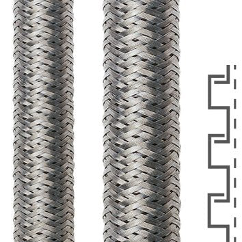 Flexa - Metall-Schutzschlauch Metallschutzschlauch SPR-CU-AS, AD10 AD 10, 7 x 10 mm − 50 Meter