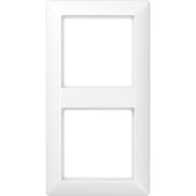 Jung - Abdeckrahmen Rahmen 2-fach aws AS 582 WW waage/senkrecht