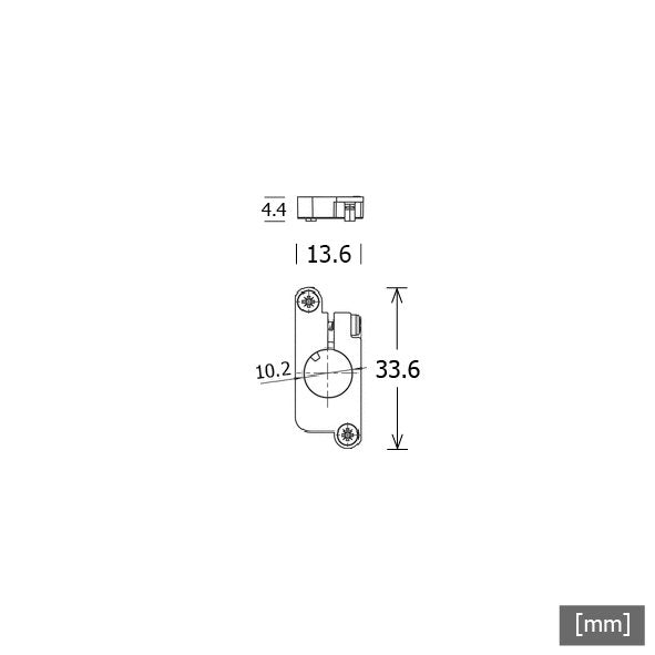 LTS Licht&Leuchten - Mechanisches Zubehör/Ersatzteile für Leuchten Rotation-Kit NEO-Z LA/S-9519/5 sw schwarz