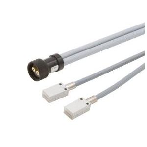 Ipf Electronic - Lichtleitersensor/Lichtleiterverstärker Lichtleiter Schranke, 1m, LS100921 Kopf: Aluminium