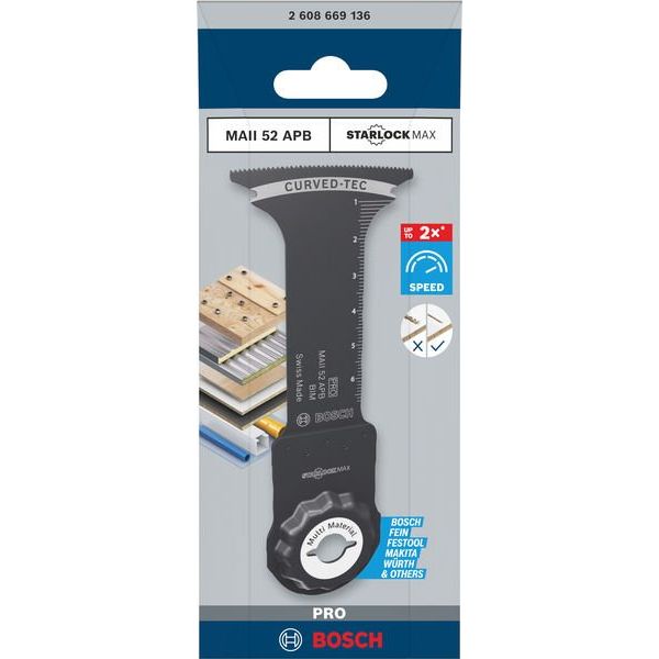 Bosch - Blatt für Oszillierer PRO MAII 52 APB Blatt für 2608669136 Multifunktionswerkze