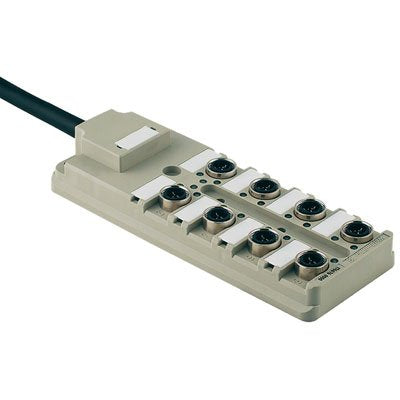 Weidmüller - Passiver Sensor-/Aktor-Verteiler (mit Leitung) Sensor-/Aktor-Verteiler SAI-8-F3PIDCPUR10M Komplett-Modul − 1 Stü
