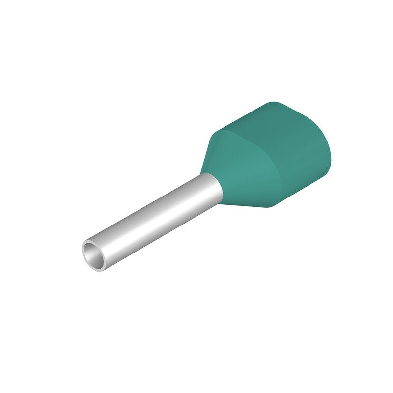 Weidmüller - Aderendhülse H0,34/15 ZH TK Zwillings-0.34 mm² − 500 Stück