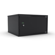Enoc - Netzwerkgehäuse 19" Basic Wandschrank W3 6-5-P-S 6HE, 500mm Tief, sw