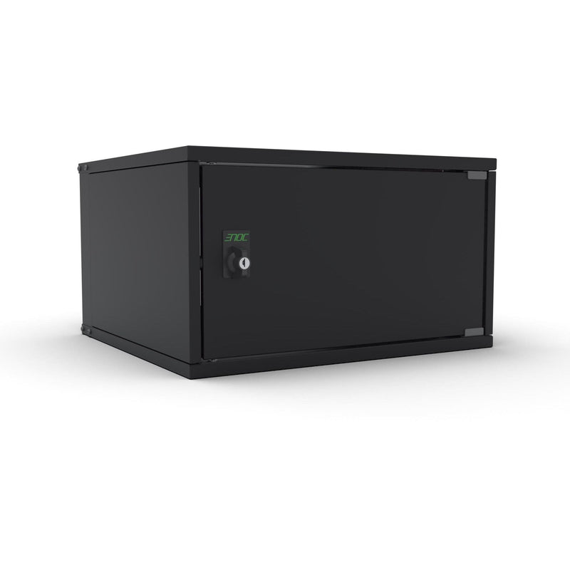 Enoc - Netzwerkgehäuse 19" Basic Wandschrank W3 6-5-P-S 6HE, 500mm Tief, sw