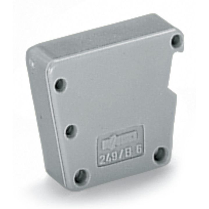 WAGO - Zubehör/Ersatzteile für Klemmen B6-Prüfmodul-Blindgehäuse 249-148 anreihbar, gr − 100 Stück