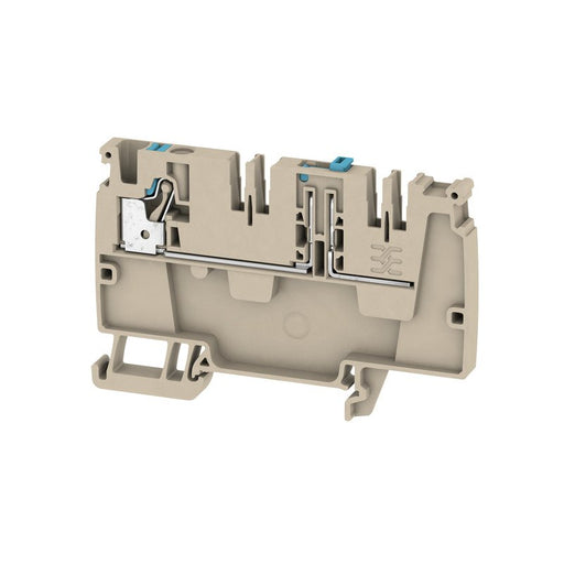 Weidmüller - Durchgangs-Reihenklemme Klemme AAP21 4 DT PUSH IN, 4 mm² − 50 Stück