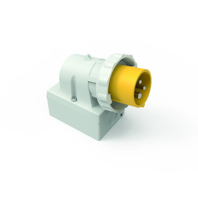 Bals Elektrotech - CEE-Gerätestecker (IEC 60309) Wand-Gerätestecker 16A 3p 2472 110V 4h IP67