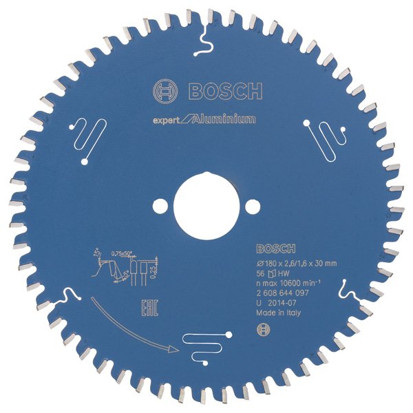 Bosch - Kreissägeblatt Expert for 2608644097 Aluminium H 180 x 30