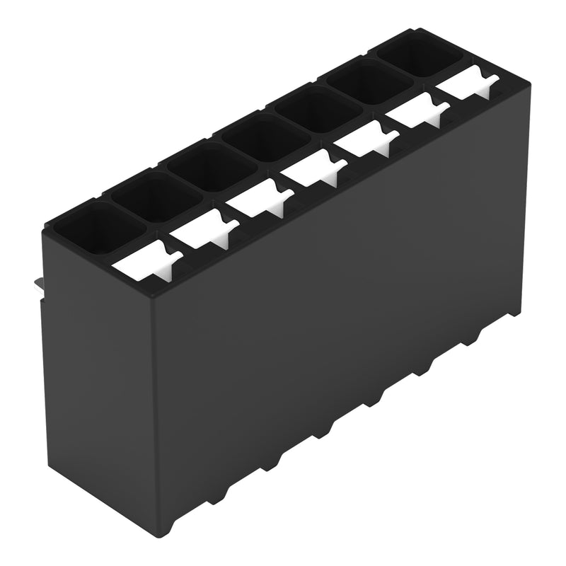 WAGO GmbH & Co. KG - Leiterplattenklemme THR-Leiterplattenklemme 2086-1227/300-000 Drücker,1,5mm²,sw − 132 Stück