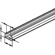 Niedax - Stiel/Profilschiene Ankerschiene 2971/4 BO − 4 Meter