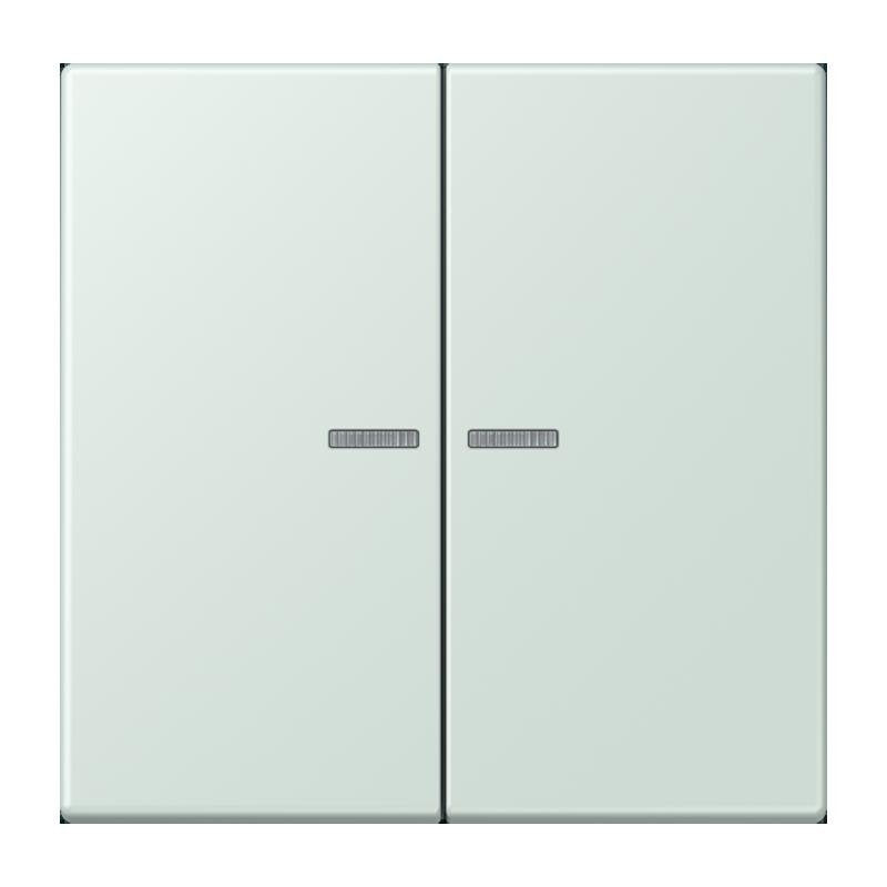 Jung - Abdeckung/Bedienelement für Installationsschalterprogramme Wippe mit Lichtleiter LC 102 KO5 215 ceruleen pale