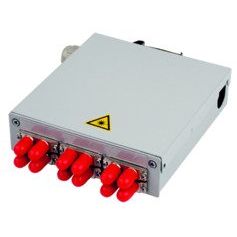 Telegärtner - Patchpanel LWL TS-Verteiler 6xSTD MM 100022798 Metallhülse