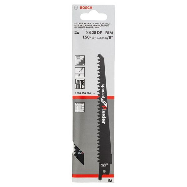 Bosch - Säbelsägeblatt Special for 2608656274 Plaster, 2er-Pack