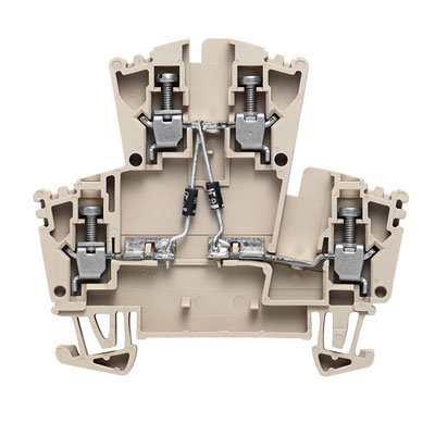 Weidmüller - Bauelement-Reihenklemme Durchgangsklemme WDK 2.5 2D #801467 − 25 Stück