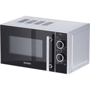 Severin - Mikrowellengerät Mikrowelle m.Grill MW 7771 sw/si 700/900W