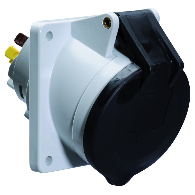 Bals Elektrotech - CEE-Anbausteckdose (IEC 60309) Anbausteckdose geneigt 32A 12883 4p 500V 7h IP44
