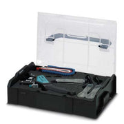 Phoenix Contact - Presswerkzeug Kabelschuhe/Verbinder, Aderendhülsen, Schirmanschluss Werkzeugkoffer CRIMPFOX 4 IN 1 SET
