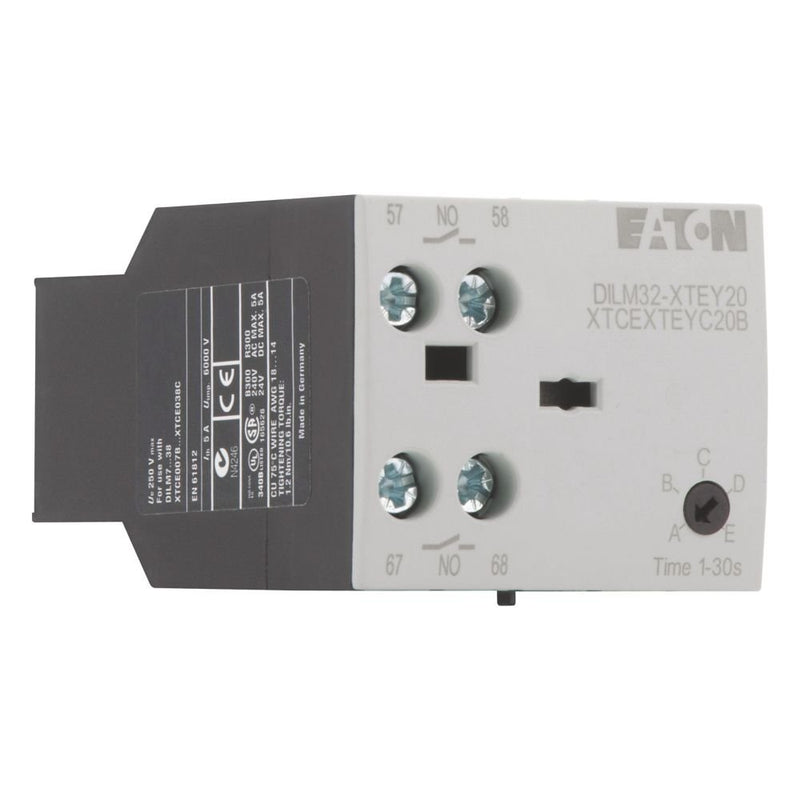 Eaton - Zeitblock Zeitbaustein DILM32-XTEY20(RAC240 1-30s,Stern-Dreieck
