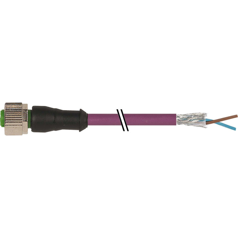 Murrelektronik - Konfektioniertes Sensor-Aktor-Kabel Steckverbinder 7000-14061-8410500 M12 Bu. gerade − 1 Stück