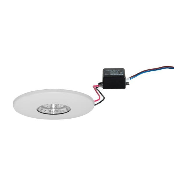 Brumberg Leuchten - Downlight/Strahler/Flutlicht LED-Einbaudownlight 230V 38371073 rund